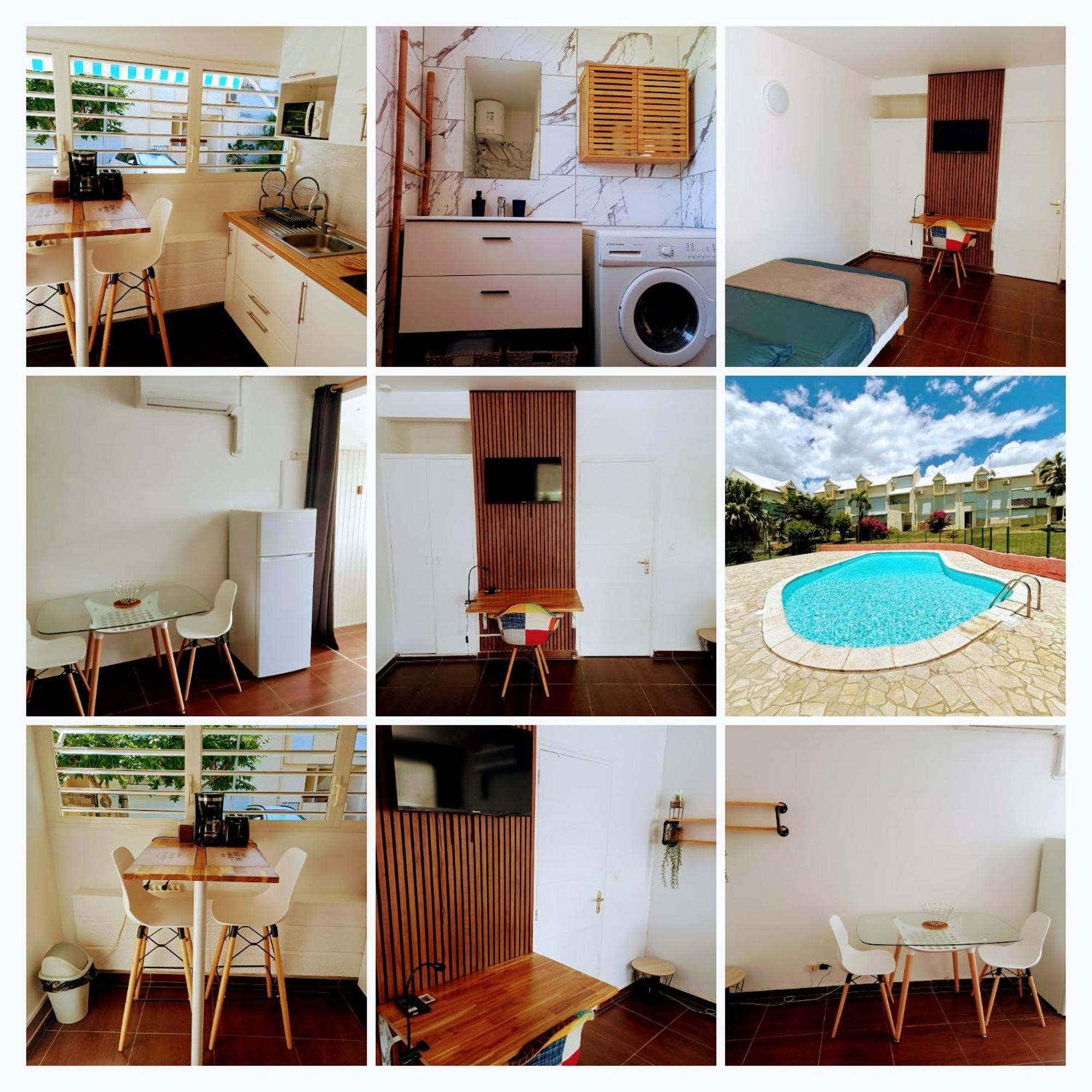 Le Studio Oncle Sam - Acces Piscine Et Plage Ле-Гозье Экстерьер фото